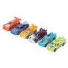 6pcs 1:64 Scale Alloy Racing Cars Set High Simulation Collectible