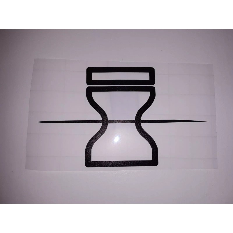Naruto Sasori's Scratched Head Band Sand Symbol Sticker Vinyl Decal