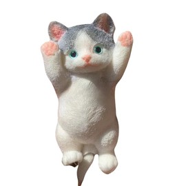 Cat Taba Squishy，Adorable Full Body，Taba Cat Squishy ，Realistic Huge Squeeze Toy， Stress Doll