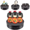 Poemtian Electric Rotating Display Stand,3 Speeds Electric Rotating Display Stand,360