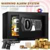0.37 Cuft Small Safe Box, Mini Home safes with Programmable