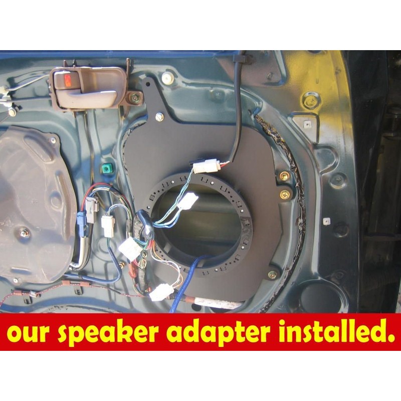 Front Door Speaker Adapter Spacer Rings 6 1/2" 6.5" Fits