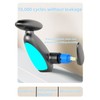 HEOUTY LED Bathroom Sink Faucet with Pull-Out Sprayer - 4