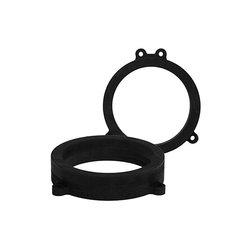 [1 Pair] 165 mm MDF Speaker Rings Compatible with Mercedes