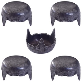 cyclingcolors 5X Antique Bronze Nails Decorative Vintage Steel Screw Bolt Cap Cover Studs pins Tacks Rusty Furniture Hardware