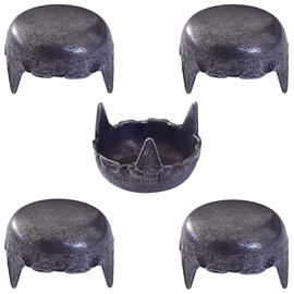 cyclingcolors 5X Antique Bronze Nails Decorative Vintage Steel Screw Bolt Cap Cover Studs pins Tacks Rusty Furniture Hardware