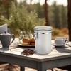 BERTILLE Stainless Steel Coffee Canister,22oz Kitchen Food Storage Container with