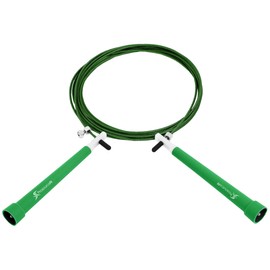 ProsourceFit Speed Jump Rope 10’ Adjustable Length, Super Fast Turning for Cardio, Boxing