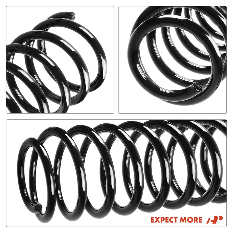 A-Premium 2Pcs Front Suspension Coil Spring Set Compatible with Jeep