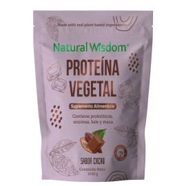 Protena Vegetal Cacao  1050 G  Apoyo Al Bienestar Digestivo  Con Enzimas Y Probiticos  Complemento Para La Nutricin Diaria                            