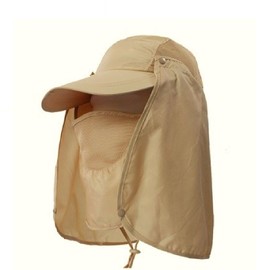 SimPLEISURE UV Protection Hat, Protects the Neck, Heatstroke Prevention, Separate Type, Dress Fashionably in 4 Different Ways