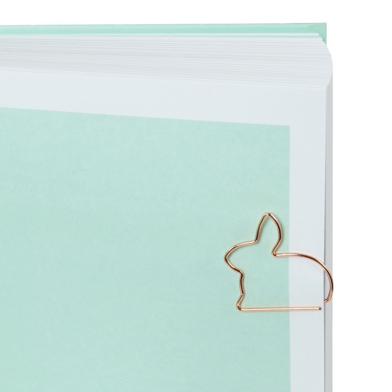 DESIGNMANUFAKTUR BERLIN GOLDCLIPS Cute Cute Decorative Clips Paper Clips Bookmark