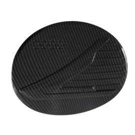 TOTMOX Carbon Fiber Fuel Gas Tank Door Cover Trim, Gas Cap Fuel Filler Door Gas Tank Cap Trim Cover, 2023-2024 Compatible with Subaru Crosstek