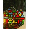 Agirlgle Wood Building Blocks Set for Kids 24 Pcs Rainbow