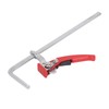 Ratchet Track Clamp 300x60mm Large Clamping Force Self Alignment Ratcheting