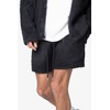 mnml Men's Fuzzy SweatShorts, Black