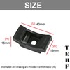 TERF® 20 Pcs Black Screw Mount Cable Tie Bases -