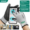 Kebada Cut Resistant Gloves, ANSI A2 Cutting Glove, PU Coated,