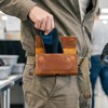 Leather Village Phone Holster Belt Clip Style for Men –