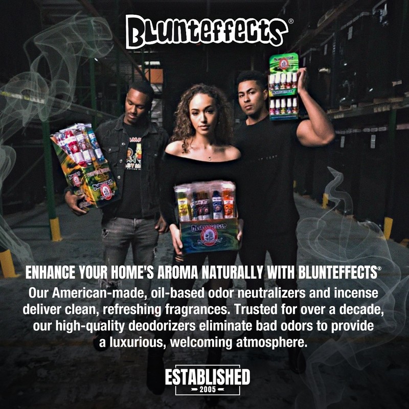 Blunteffects Incense Sticks - 15 Hand Dipped Assorted scents 12