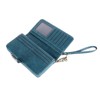 Women PU Leather Credit Card Holder Large Capacity Wallet Zipper