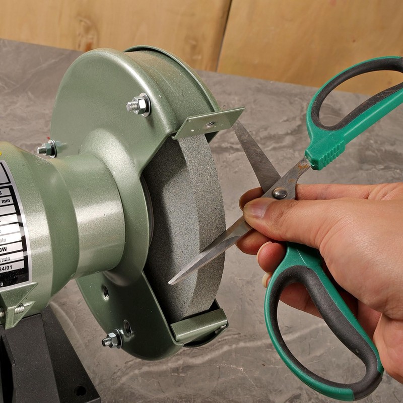 6 Inch Bench Grinder Grinding Wheel & Wire Wheel Brush