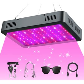 2000W LED Grow Light, Full Spectrum Plant Light with Daisy Chain, Grow Lights for Indoor Plants Greenhouse Hydroponic Growing Lamps with Veg Bloom Switch Coverage 5x5ft