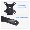 Bolany 34T Bike Single Crankset 104 BCD 7‑12 Speed Square