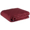 Martex Full/Queen Size Coverlet, Red/Navy Blue