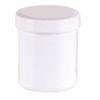 50 Ointment 10g/Cream Pots Tin with Lid 12 ml White
