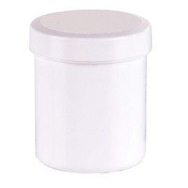 50 Ointment 10g/Cream Pots Tin with Lid 12 ml White