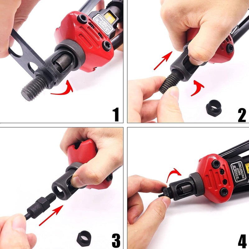 ZIOJOVK 8-32 Rivet Nut Tool Tip, Replacement Mandrel