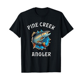 Pine Creek Angler Pennsylvania Trout Fishing Brookie Native T-Shirt