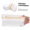 Cabilock Shot Glass Display Box Dustproof Glassware Storage Case with