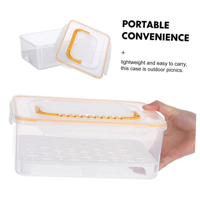 Cabilock Shot Glass Display Box Dustproof Glassware Storage Case with