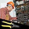 10-22 AWG Multi Gauge 7" Precise Wire Strippers, Cable Stripper