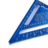 ncdoi Angle Ruler 7 Inch Aluminum Alloy Measuring Ruler Woodworking