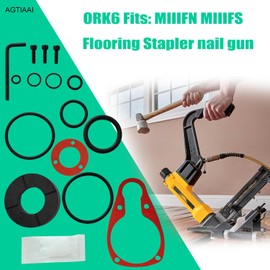 ORK6 for Bostitch MIIIFN MIIIFS Flooring Nailer Gun Rebuild Kit Replacement Parts with 105043 Bumper and O-Ring Kit