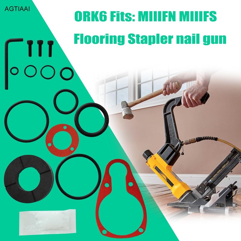 ORK6 for Bostitch MIIIFN MIIIFS Flooring Nailer Gun Rebuild Kit