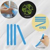 4 Pack Silicone Stir Sticks, Reusable Silcone Wax Sticks for