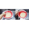 Kokubo Kogyo KK-310 Drainer Colander, Gray, Approx. 10.0 x 10.0