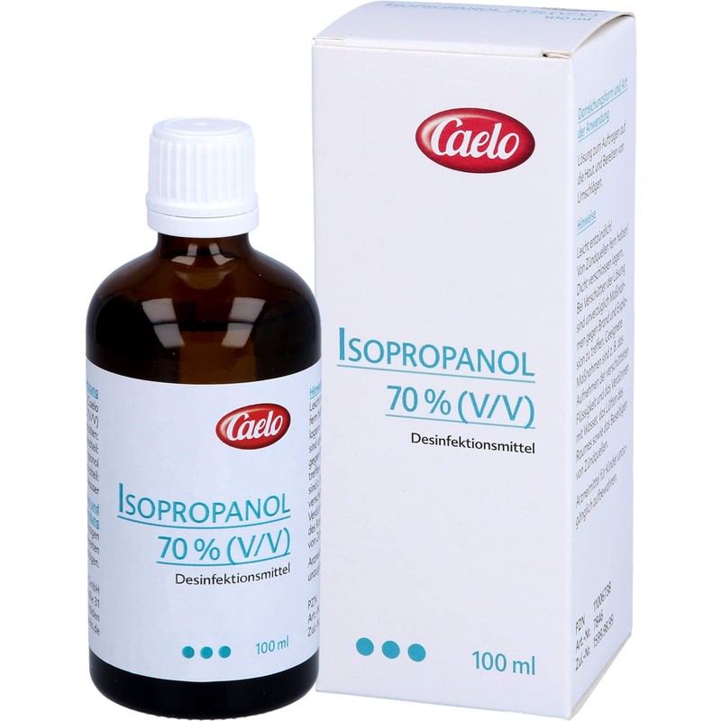 ISOPROPANOL 70% Caelo HV Pack Standard Approval 100 ml