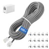 Uvital Phone Extension Cord 100 FT, Long Telephone Extension Cable