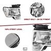 JSBOYAT Headlight Assembly Replacement for 09-14 Ford F150 Pickup Passenger