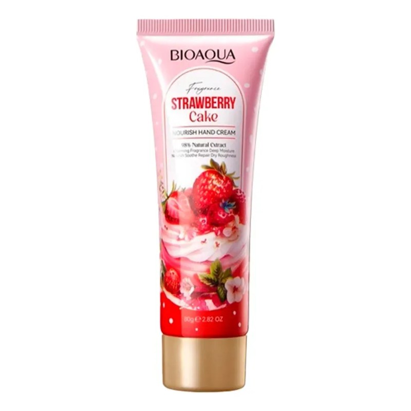 Crema Nutritiva Para Manos A+++ Bioaqua Strawberry Cake