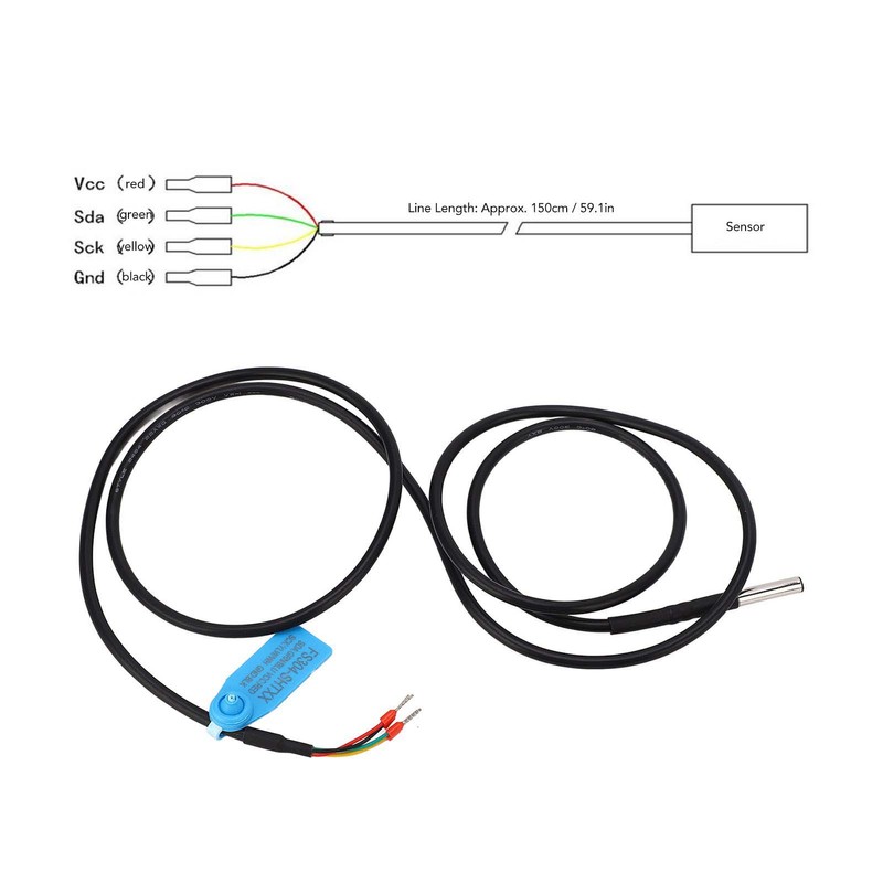 Temperature Humidity Sensor Probe Digital Soil Moisture Monitoring Tester Probe