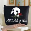 BWWKTOP Christine Musical Makeup Bag Christine Inspired Gifts All I
