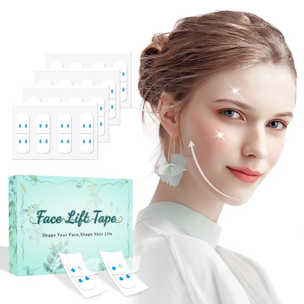 KOSOBO Face Lift Tape, Face Tape Lifting Invisible, Facelift Tape