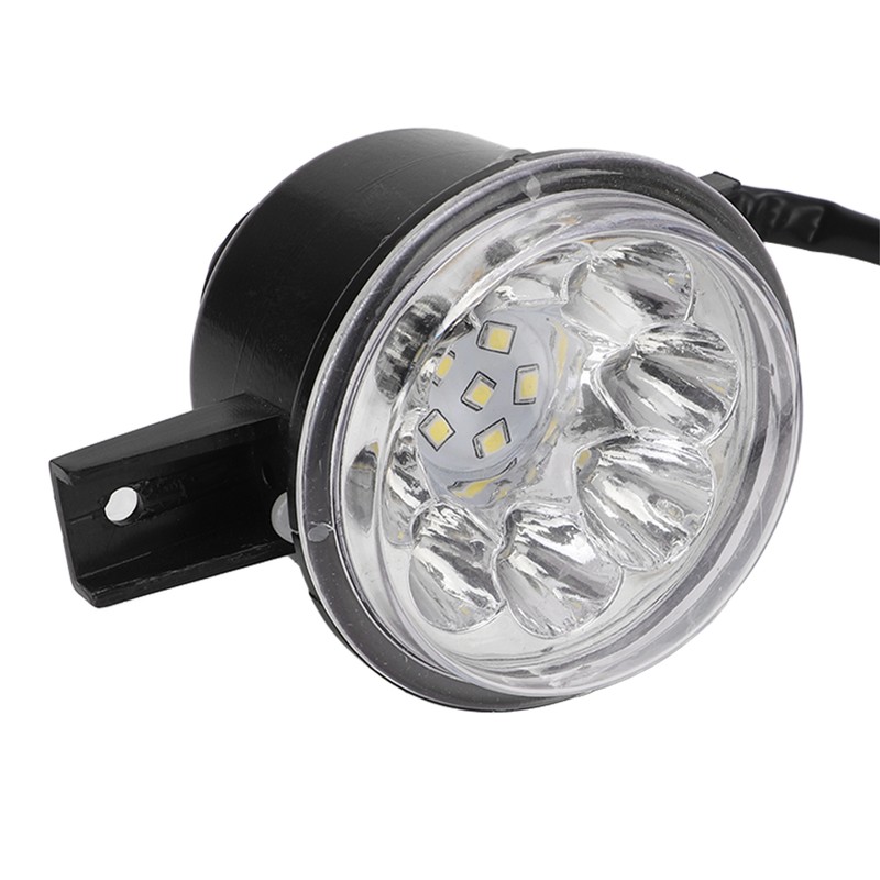 LED Front Headlight Lamp High Low Beam Mode 12V Universal