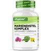 vit4ever Milk Thistle Artichoke Dandelion Complex - 365 Capsules |